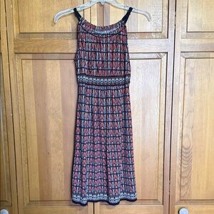 Women’s Coral Patterned Dress